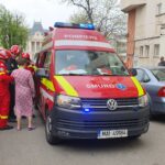 Craiova: Incendiu pe strada Romul. Două persoane salvate