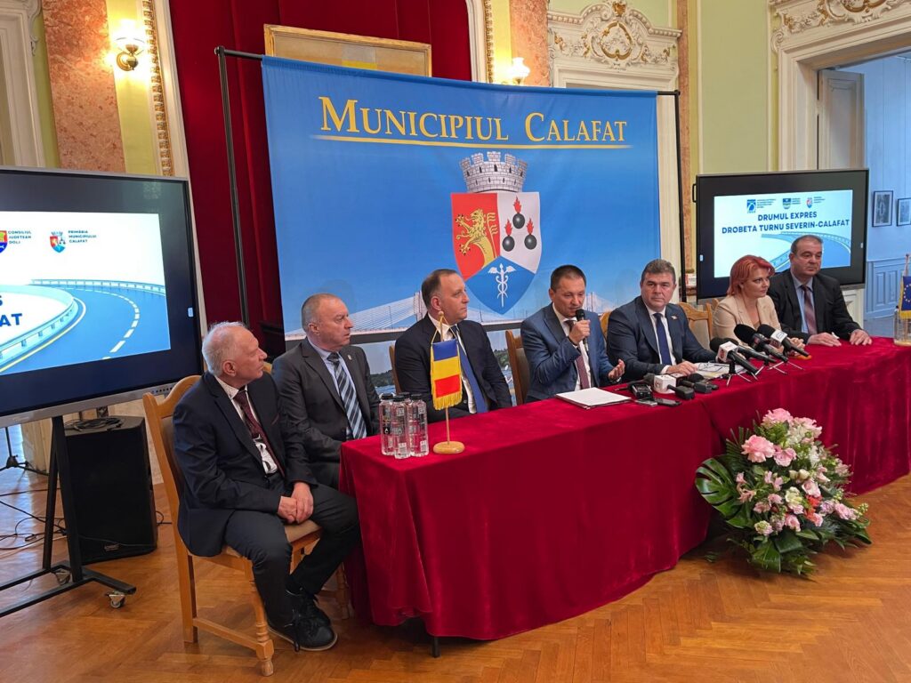 Drumul Expres Craiova-Calafat intră în linie dreaptă