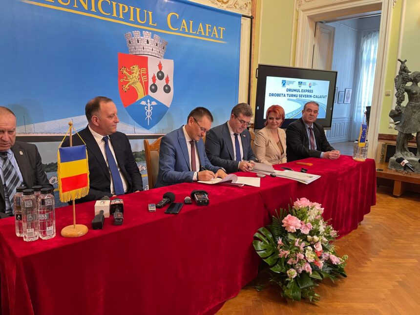 Drumul Expres Craiova-Calafat intră în linie dreaptă