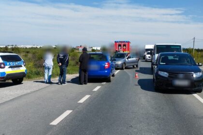 Craiova: Motociclist italian rănit pe DN 65 F