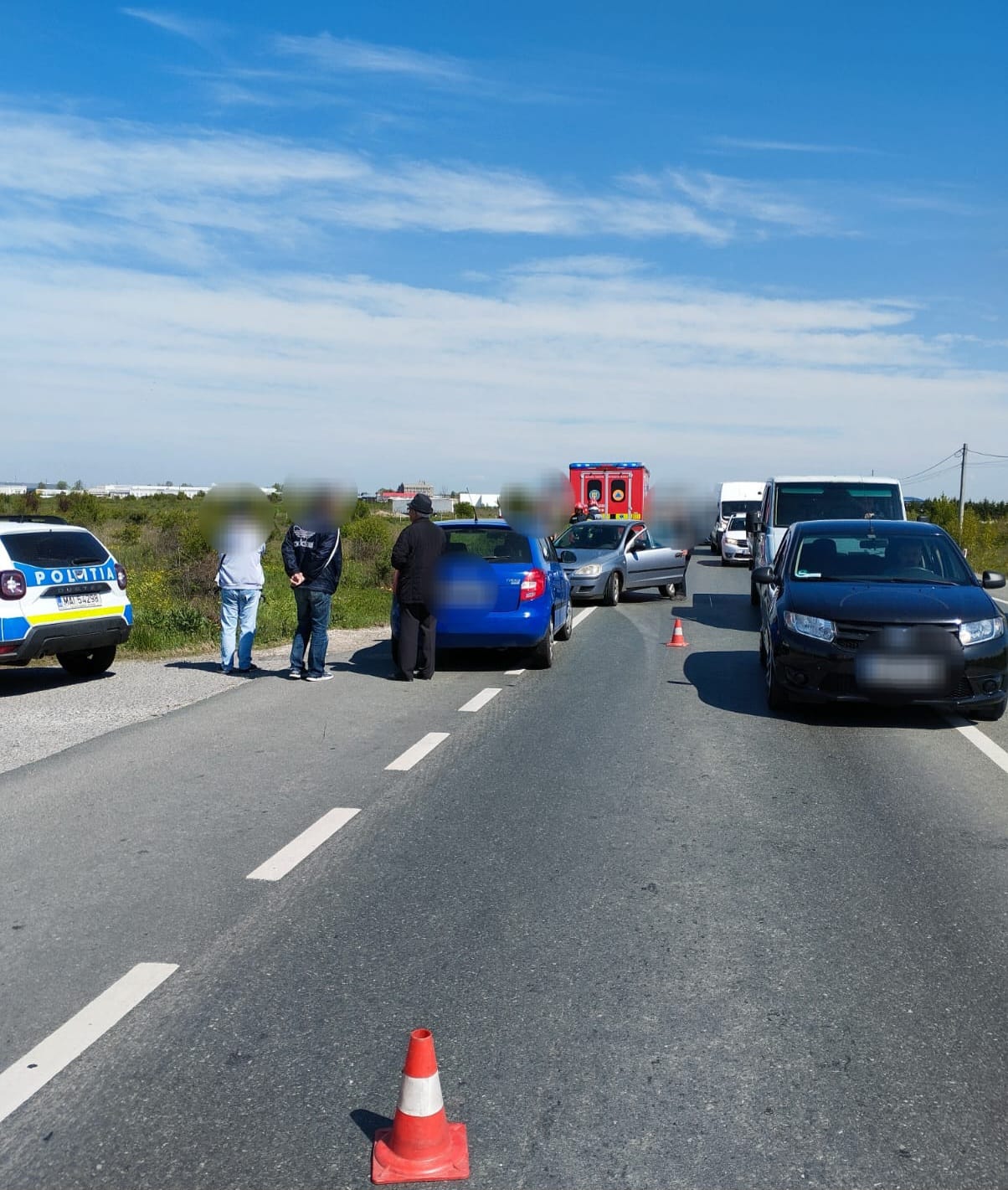 Craiova: Motociclist italian rănit pe DN 65 F