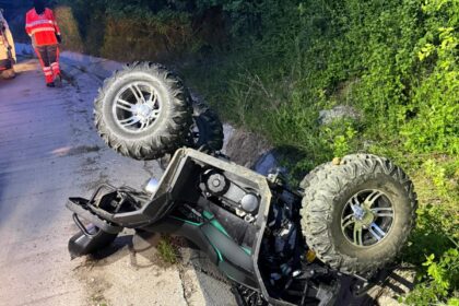 Olt: Accident mortal cu un ATV în comuna Sprâncenata