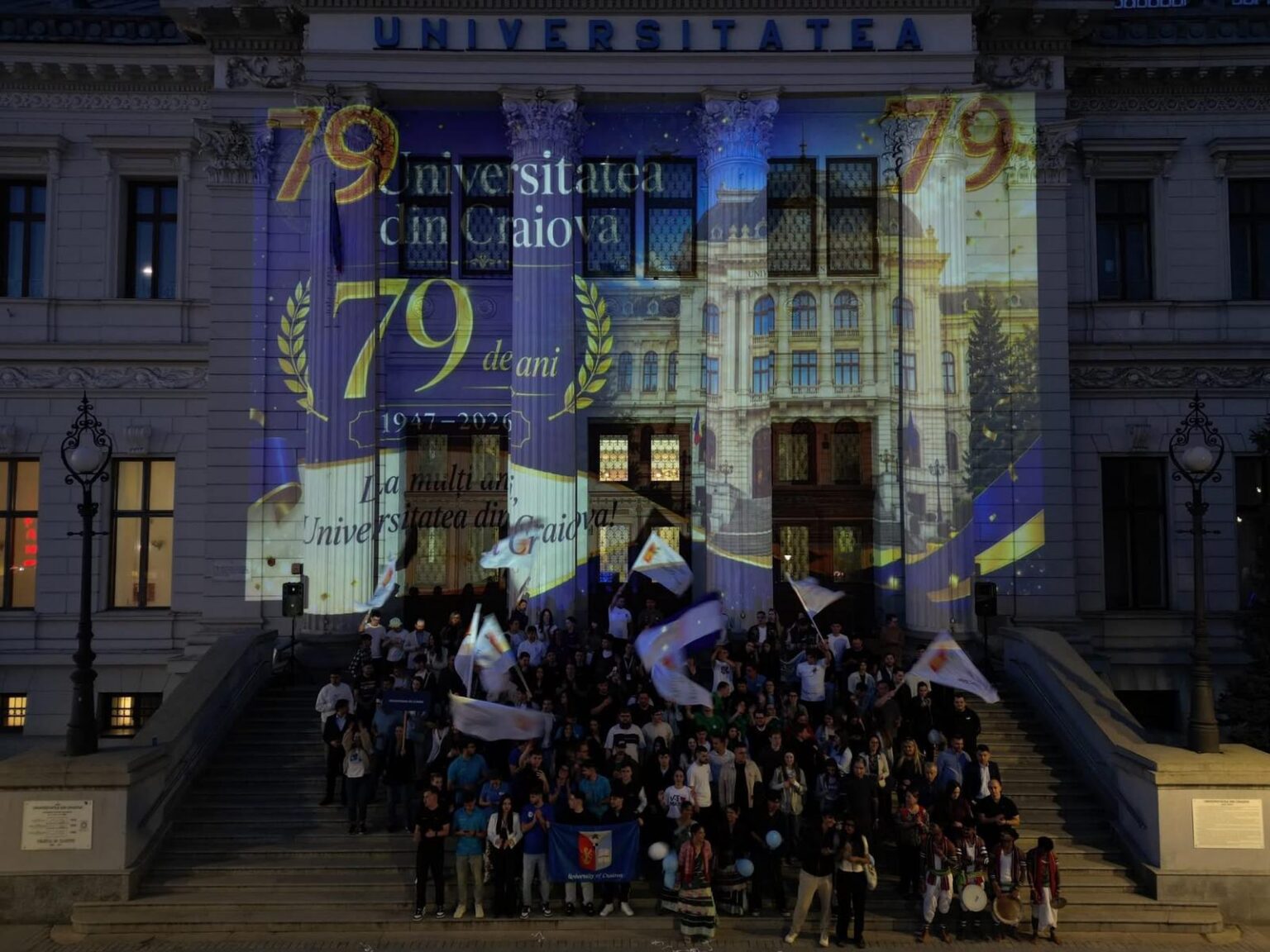 Universitatea din Craiova, 79 de ani de istorie