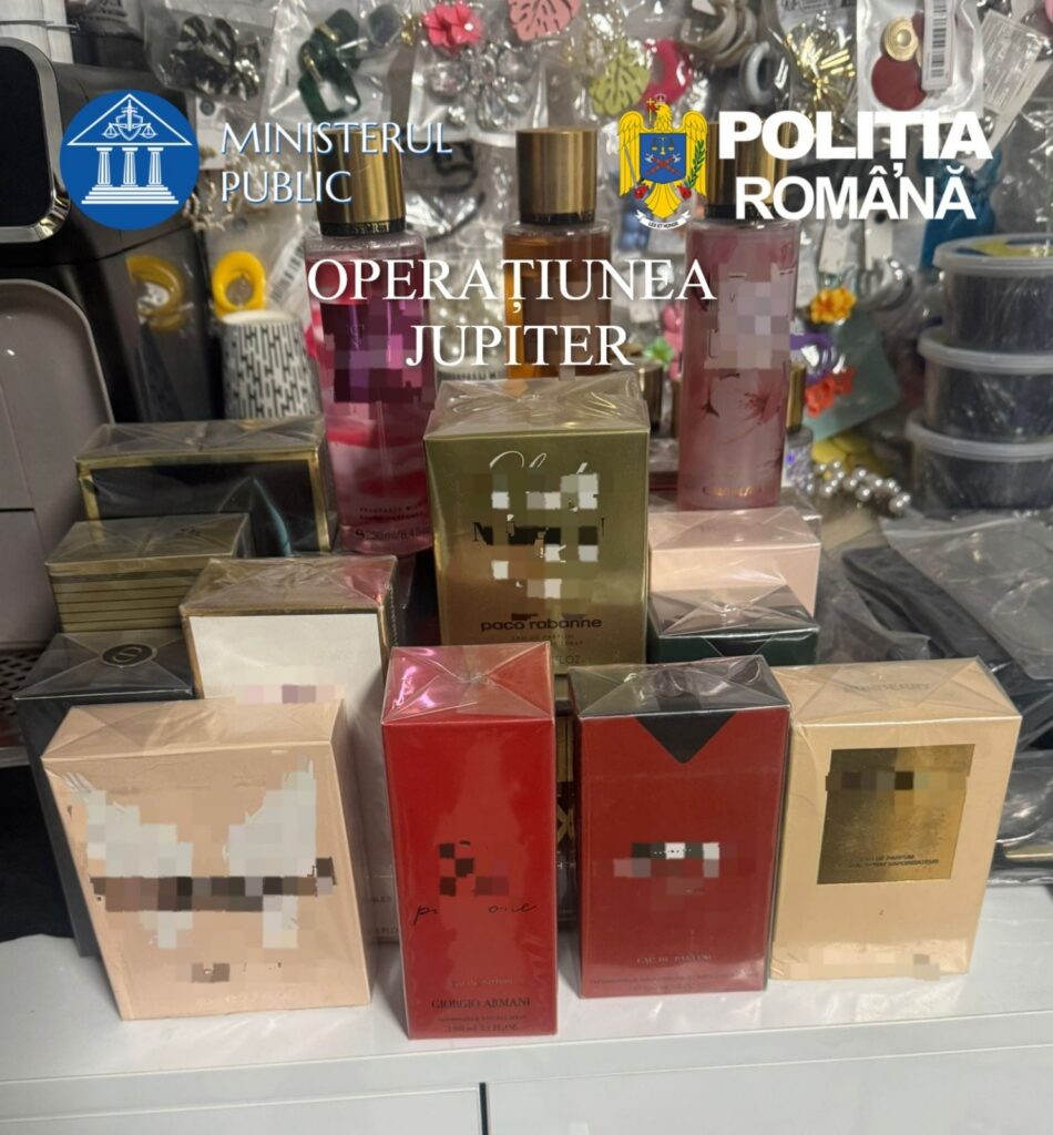 Șimian: Produse de lux contrafăcute, ridicate de Poliție
