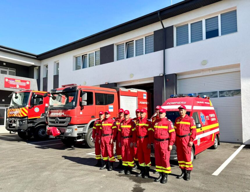 ISU: Un nou echipaj SMURD a devenit operațional în județul Gorj