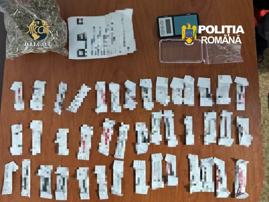 Rețea de droguri destructurată în județul Olt