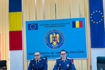Jandarmeria Dolj: Bilanț record la 176 de ani de istorie