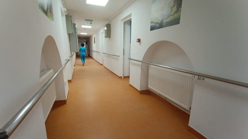 Secție reabilitată din cadrul Spitalului Județean de Urgență Târgu Jiu