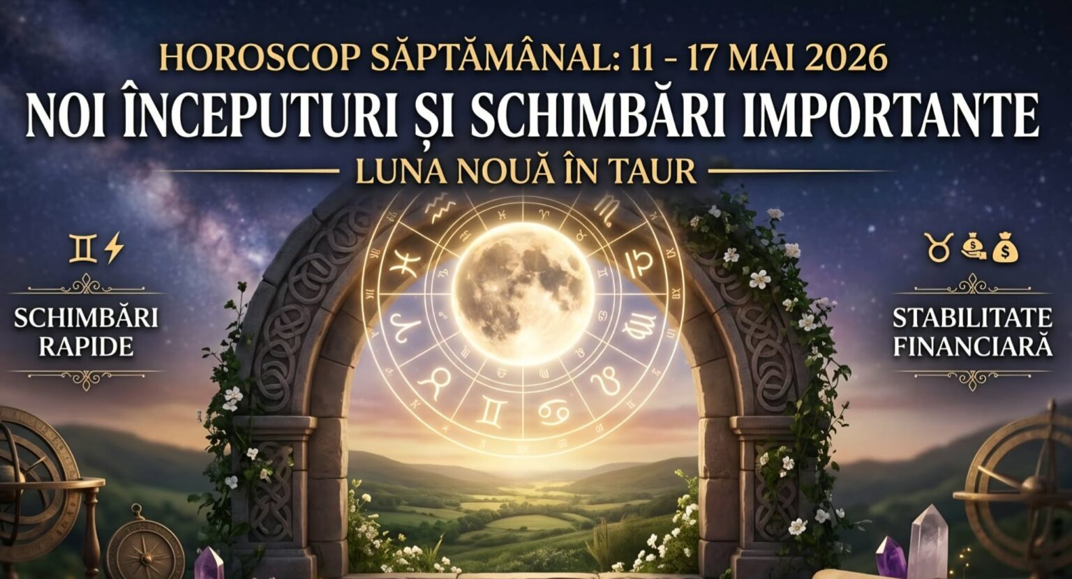 Horoscop săptămânal 11-17 mai 2026