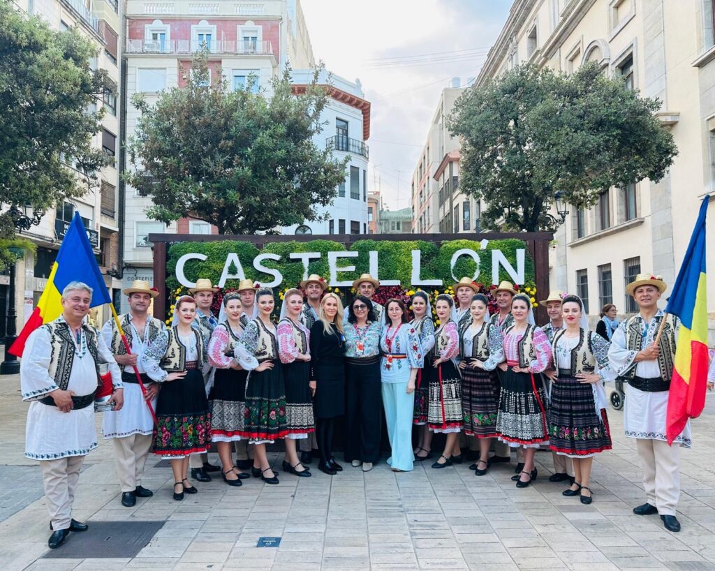 Ansamblul de Dans Popular „Maria Tănase” a reprezentat România la Festivalul DANSES DE L’ANTIGA CORONA D’ARAGÓ