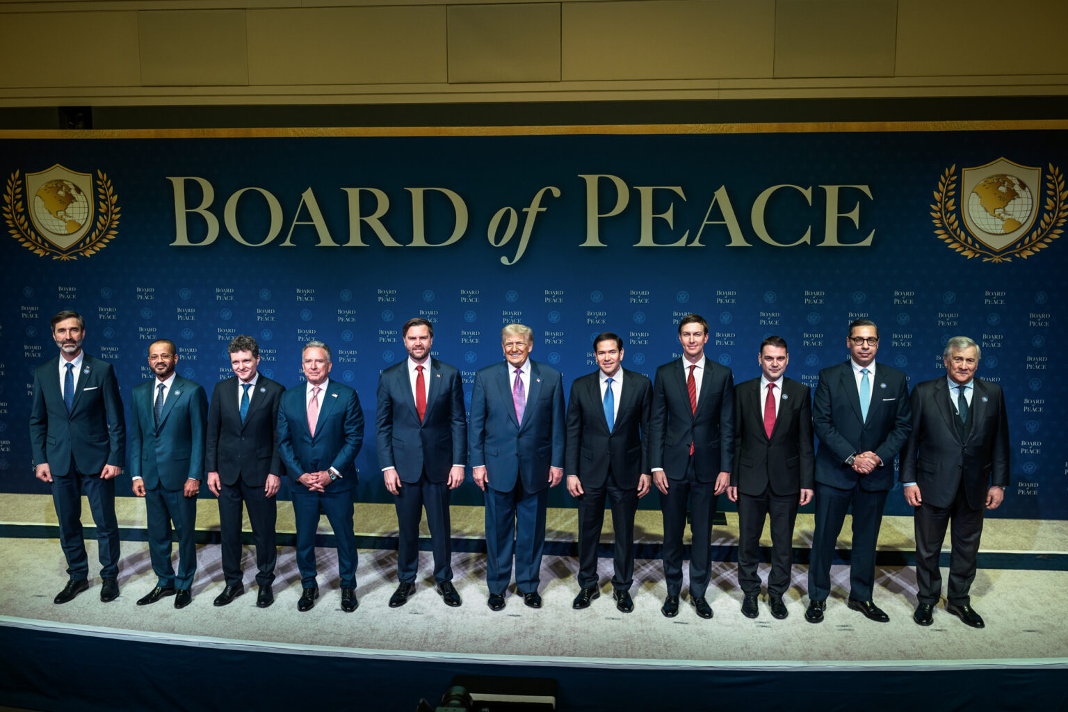Consiliul pentru pace, prezidat de Donald Trump. Foto: presidency.ro