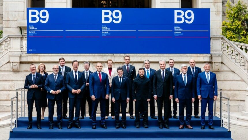 Summitul Formatului București 9 (B9) și al Țărilor Nordice (București, Palatul Cotroceni). Foto: presidency.ro