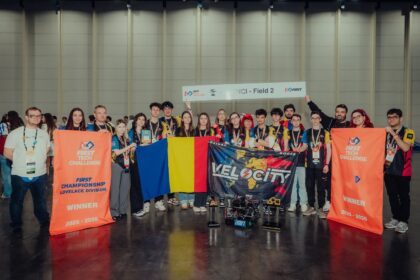 Elevii români, din nou campioni mondiali la robotică: Foto: FIRST Tech Challenge Romania