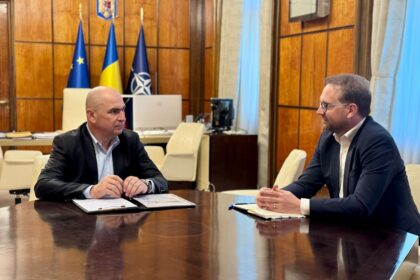Ilie Bolojan și Dominic Fritz. Foto: Facebook