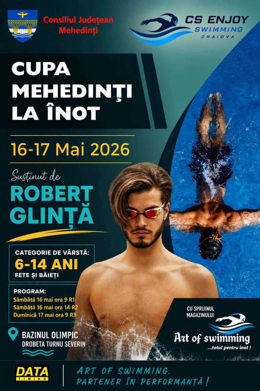 Drobeta devine capitala înotului juvenil în acest weekend