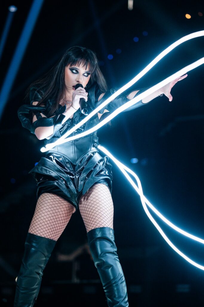 Alexandra Căpitănescu, în finala Eurovision 2026. Foto: Facebook