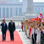 Donald Trump și Xi Jinping. Foto: Facebook