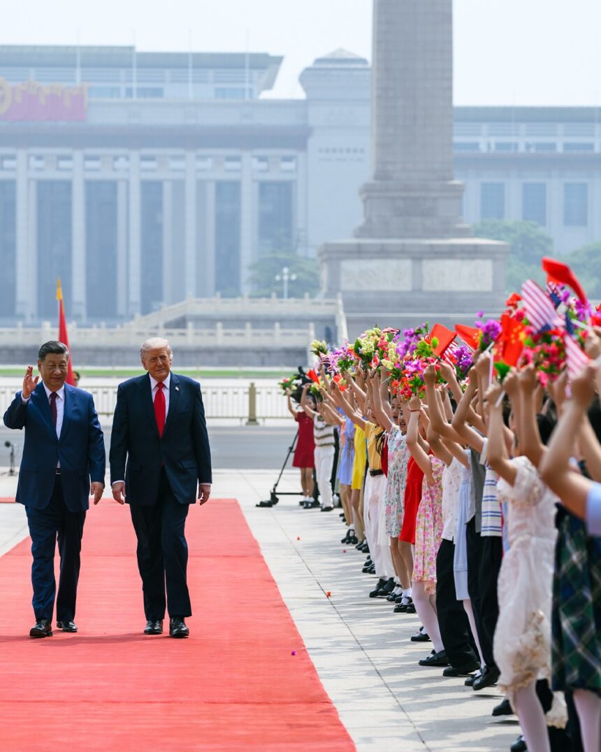 Donald Trump și Xi Jinping. Foto: Facebook