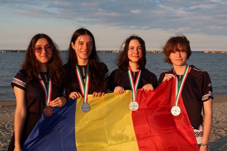 Româncele au strălucit la Olimpiada Europeană de Informatică. Foto: Ministerul Educației