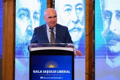 Ilie Bolojan, la Gala Iașului Liberal. Foto: Facebook