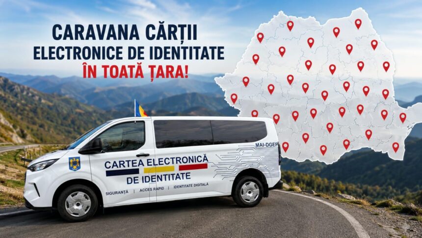 Caravana buletinelor electronice vine la Ocnele Mari
