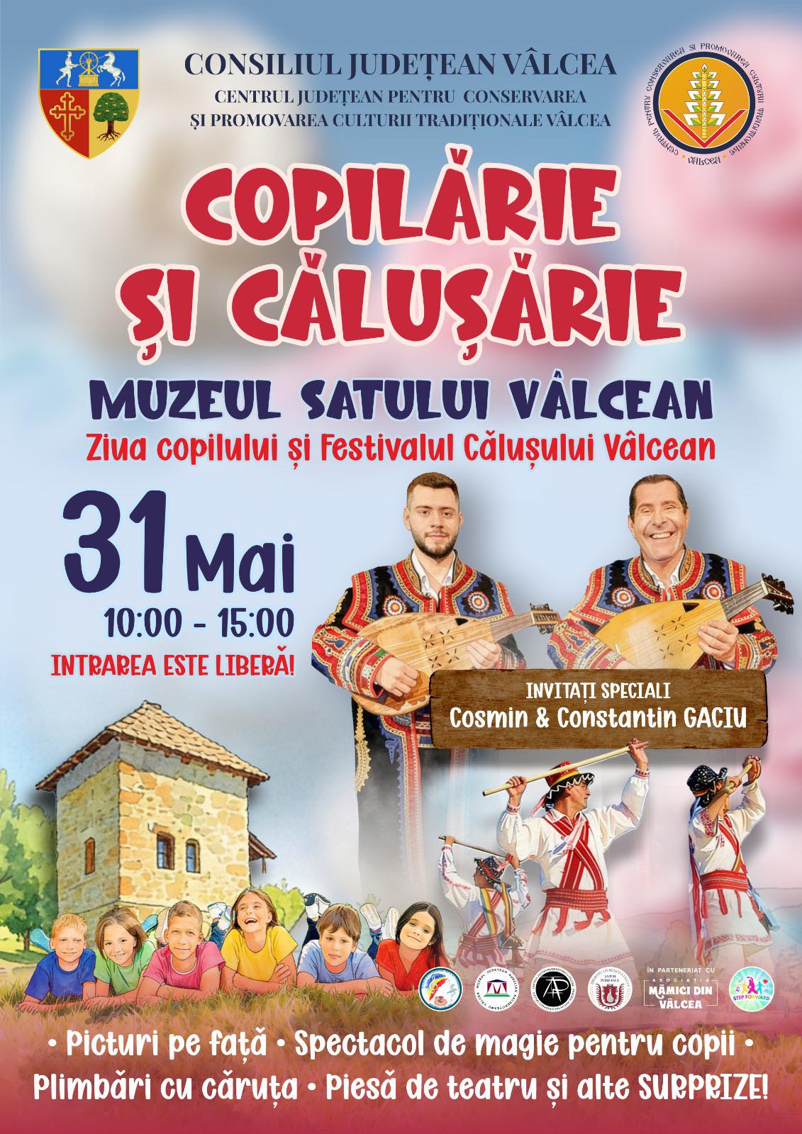Vâlcea: Festival al călușarilor la Muzeul Satului