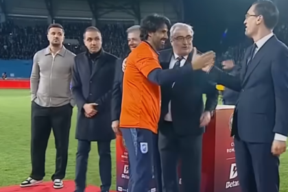 Reacția lui Filipe Coelho după ce a câștigat Cupa României cu Universitatea Craiova