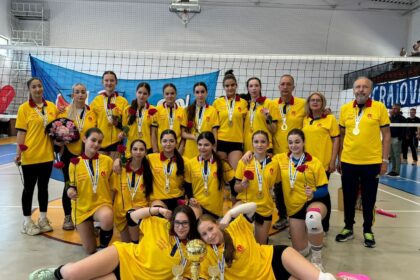 SCV Craiova câștigă pentru al doilea an consecutiv titlul de campioană națională U 15 ani