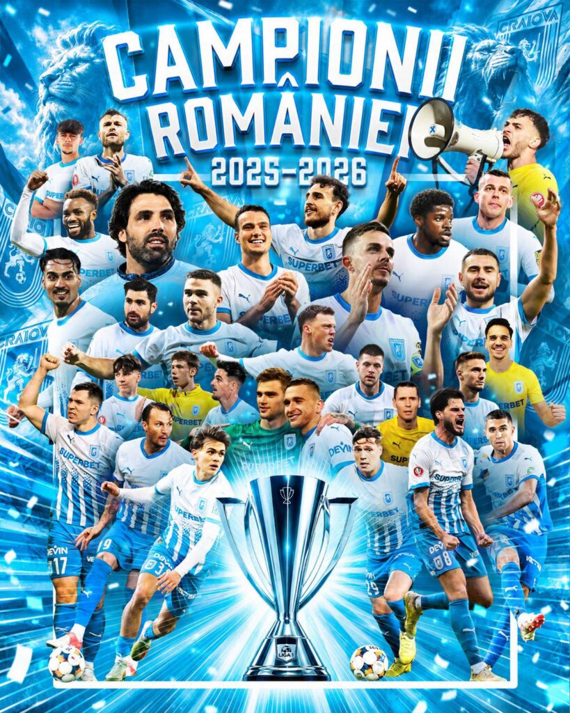 Universitatea Craiova e campioana României, după 35 de ani de așteptare