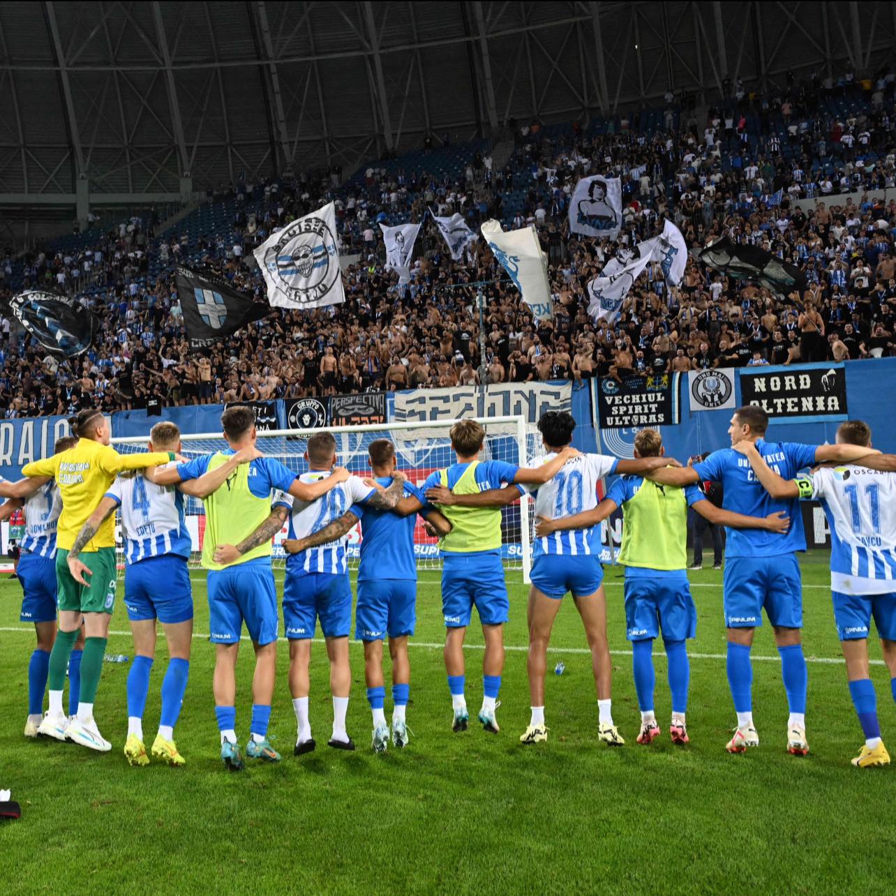 Universitatea Craiova se laudă cu doi jucători în echipa etapei, după victoria din derby-ul cu Dinamo