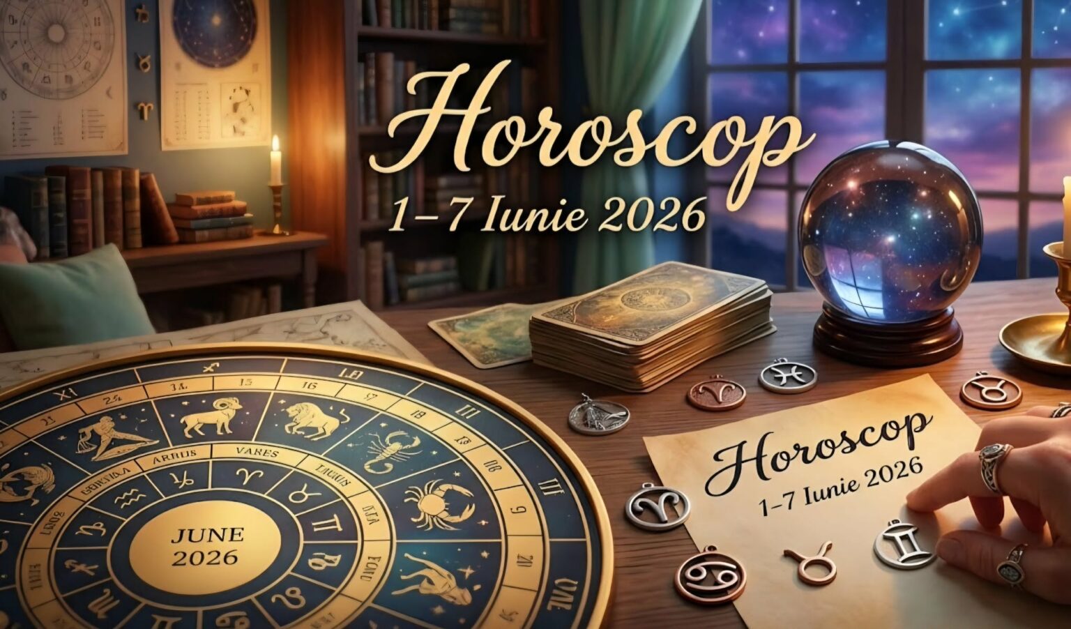 Horoscop 1–7 iunie 2026. Schimbări mari pentru zodia ta!