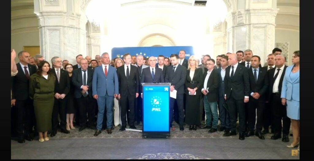 PNL trece în opoziție: Foto: Captură video