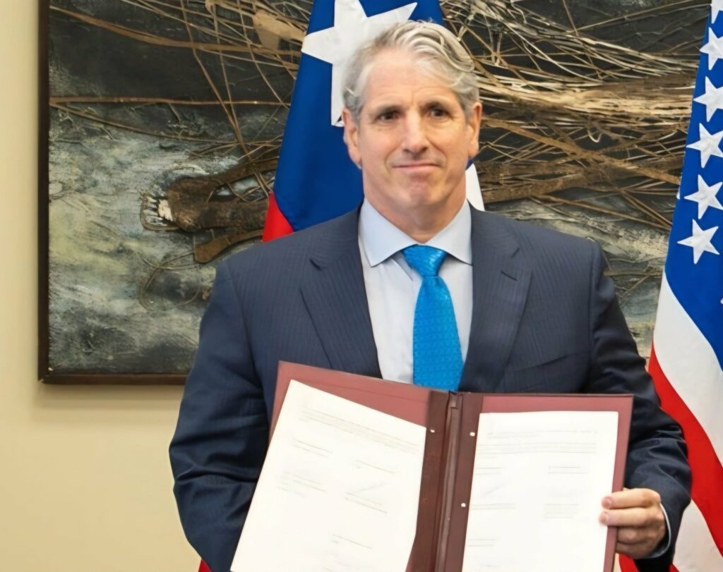 Thomas G. DiNanno. Foto: Facebook/ U.S. Embassy Santiago
