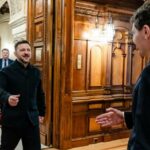 Volodimir Zelenski și Nicușor Dan. Foto: Facebook