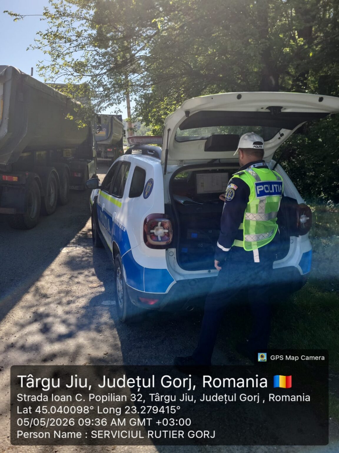 Controale masive pe drumurile din Gorj