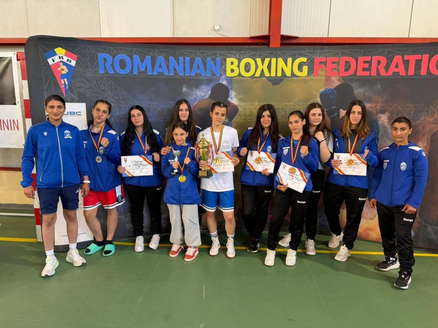 SCM Craiova, 7 medalii la Cupa României Feminin