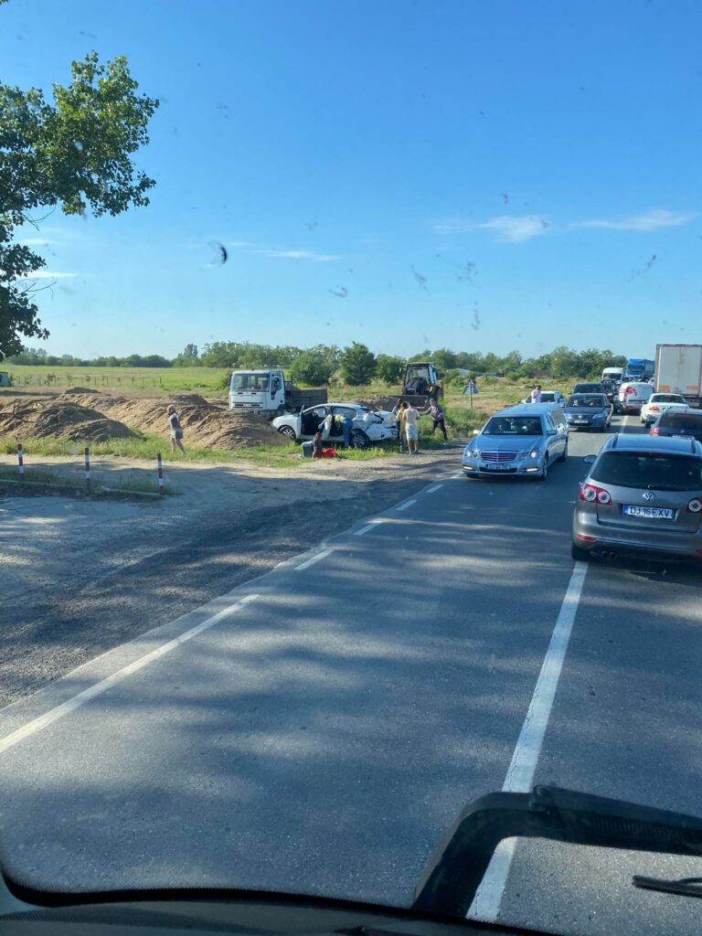 Accident la Teasc