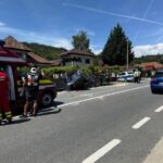 Accident grav în localitatea gorjeană Vârț: Două persoane rănite