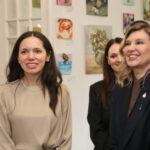 Olena Zelenska și Mirabela Grădinaru . Foto: presidency.ro