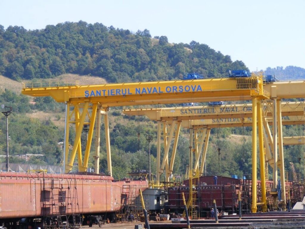 Șantierul Naval Orșova: Noi contracte de 8,6 milioane euro