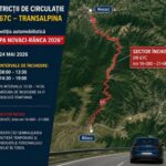 Transalpina închisă: restricții de circulație pe DN 67C