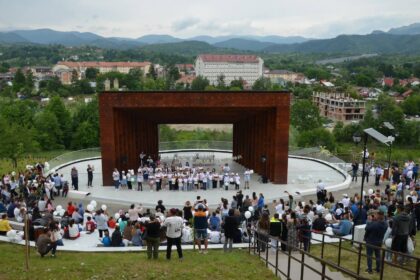 Parc de 2,5 milioane euro, inaugurat în Horezu