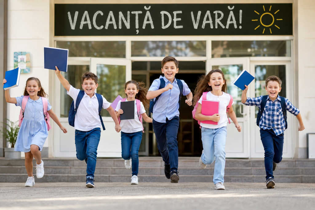 Elevii intră în vacanța de vară