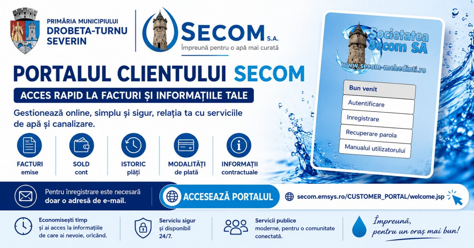 Severin: acces mai simplu la servicii digitale de utilități