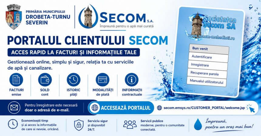 Severin: acces mai simplu la servicii digitale de utilități