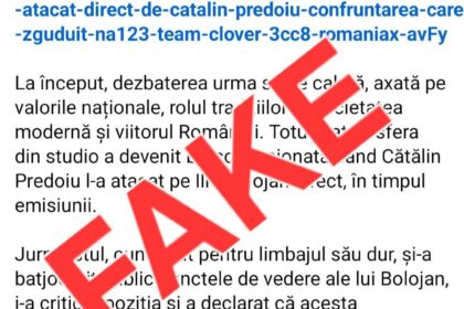 MAI avertizează: Atenție la link-uri false