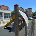 Camerele video au surprins acte de vandalism într-un parc din Severin