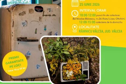 Râmnicu Vâlcea: campanie de colectare a deșeurilor DEEE