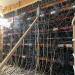 Fermă ilegală de criptomonede, descoperită de ANAF. Foto: Facebook