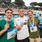 David Popovici, aur și record nou la 100m liber. Foto: FRNPM